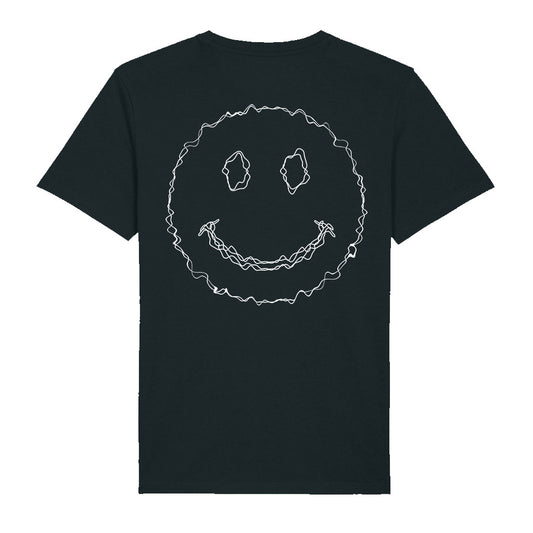 Sound Wave Smile Unisex Organic T-Shirt