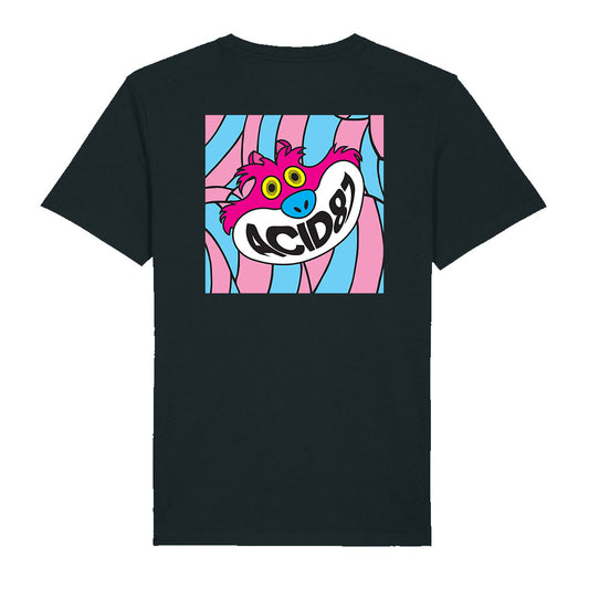Acid Cat Unisex Organic T-Shirt