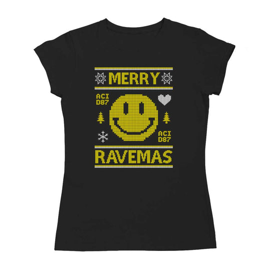 Merry Ravemas I Ugly Christmas Women's T-Shirt