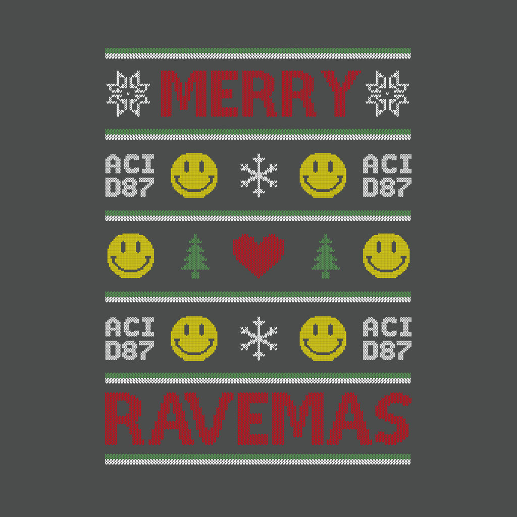 Merry Ravemas III Ugly Christmas Unisex Sweatshirt