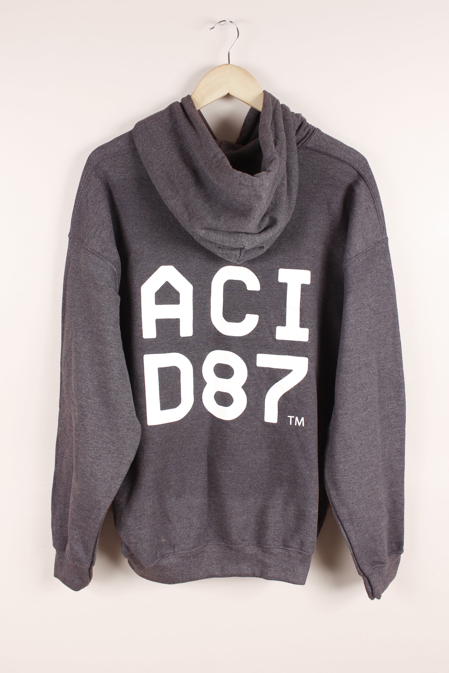 Acid87 Brand Logo Zip Hoodie (50% Off Sale)